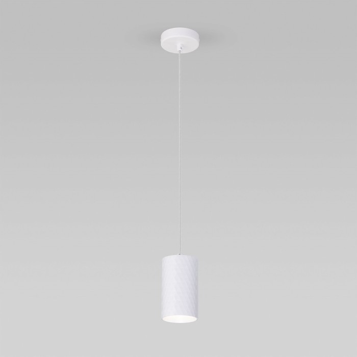 Светильник подвесной Eurosvet Bonaldo 50247/1 LED, 7 Вт, 4200К, 722Лм, 70х70х1450 мм, цвет белый