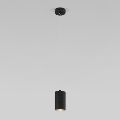 Светильник подвесной Eurosvet Bonaldo 50247/1 LED, 7 Вт, 4200К, 722Лм, 70х70х1450 мм, цвет чёрный