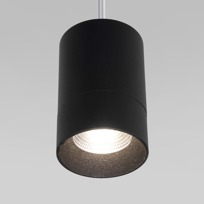 Светильник подвесной Eurosvet Piccolo 50248/1 LED, 5 Вт, 4200К, 290Лм, 60х40 мм, цвет чёрный - фото 1906737121