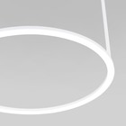 Светильник подвесной Eurosvet Over 90322/1, LED, 22 Вт, 3300/4200/6500К, 2270Лм, 400х400 мм, пульт ДУ, цвет белый - Фото 2