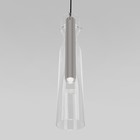 Светильник подвесной Eurosvet Swan 50253/1 LED, 12 Вт, 4000К, 1018Лм, 460х80 мм, цвет серый - Фото 2