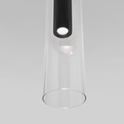 Светильник подвесной Eurosvet Swan 50253/1 LED, 12 Вт, 4000К, 1018Лм, 460х80 мм, цвет чёрный - Фото 2