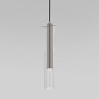 Светильник подвесной Eurosvet Swan 50254/1 LED, 5 Вт, 4000К, 355Лм, 360х60 мм, цвет серый - Фото 3