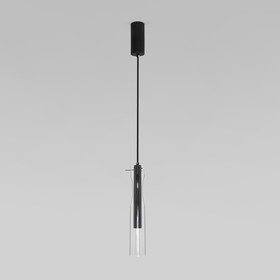 Светильник подвесной Eurosvet Swan 50254/1 LED, 5 Вт, 4000К, 355Лм, 360х60 мм, цвет чёрный