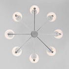 Светильник потолочный Eurosvet Conso 60145/8, E14, 8х40Вт, 900х900х550 мм, цвет хром - Фото 3