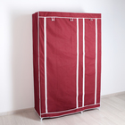 Шкаф для одежды, 108×43×172 см, цвет бордовый - Фото 1