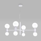 Светильник потолочный Eurosvet Bubble 30182/8, E27, G9, 8х20Вт, 1000х760х1300 мм, цвет белый - фото 302119807
