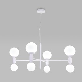 Светильник потолочный Eurosvet Bubble 30182/8, E27, G9, 8х20Вт, 1000х760х1300 мм, цвет белый