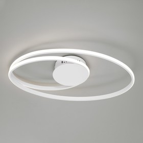 Светильник потолочный Eurosvet Caroline 90250/1, LED, 44 Вт, 4200К, 2156Лм, 540х300х50 мм, цвет белый