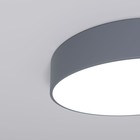 Светильник потолочный Eurosvet Entire 90318/1, LED, 50 Вт, 3300/4200/6500К, 3110Лм, 400х400х80 мм, пульт ДУ, цвет серый - Фото 3