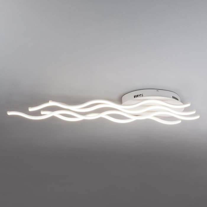Светильник потолочный Eurosvet Gwen 90090/4, LED, 66 Вт, 4200К, 6072Лм, 970х230х80 мм, цвет белый - Фото 1