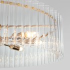 Светильник потолочный Bogate's Flamel 373/8, E14, 8х60Вт, 700х700х380 мм, цвет золото - Фото 3