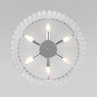 Светильник потолочный Bogate's Flamel 374/6, E14, 6х60Вт, 500х500х380 мм, цвет хром - Фото 2