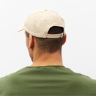 Бейсболка мужская MINAKU, размер 56-58, 100% хлопок, бежевая - Фото 7