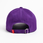Бейсболка мужская MINAKU, размер 56-58, фиолетовая - Фото 8