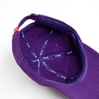 Бейсболка мужская MINAKU, размер 56-58, фиолетовая - Фото 10