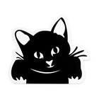 Декор настенный, наклейка на выключатель "Кот", 14 х 10 см, набор 3 шт - фото 24101494