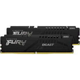 Память DDR5 2x16GB 5200MHz Kingston KF552C40BBK2-32 Fury Beast RTL Gaming PC5-41600 CL40 DI   102936