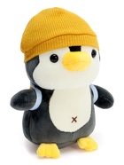Мягкая игрушка «Пингвин» с рюкзаком, в жёлтой шапке, 22 см - фото 809279247