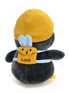 Мягкая игрушка «Пингвин» с рюкзаком, в жёлтой шапке, 22 см - фото 809279249