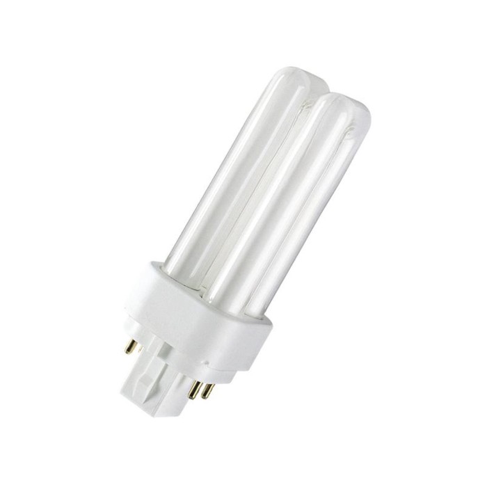 Лампа люминесцентная LEDVANCE, G24q-3, 26 Вт, 1800 лм, 4000 К, свечение белое - фото 1905285918