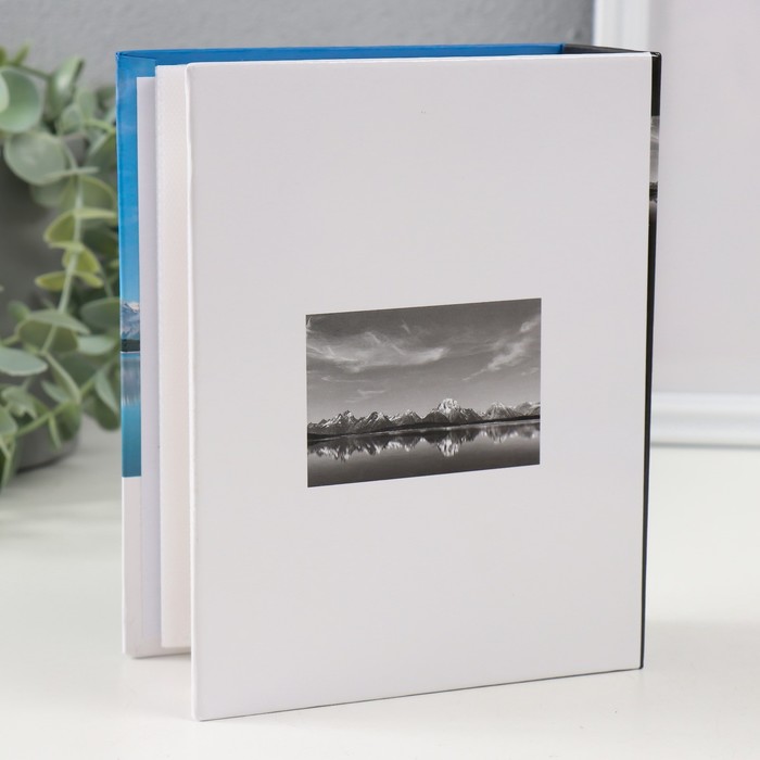 Фотоальбом на 100 фотографий "Ландшафт-8, Голубое озеро" 10x15 см