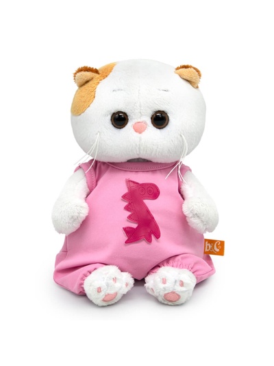 Мягкая игрушка «Кошечка Ли-Ли BABY», в комбинезоне с драконом, 20 см