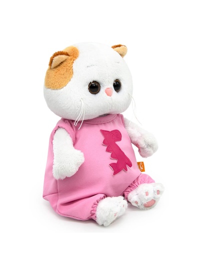 Мягкая игрушка «Кошечка Ли-Ли BABY», в комбинезоне с драконом, 20 см