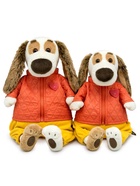 Мягкая игрушка «Бартоломей», в стёганой куртке и штанах, 27 см - фото 809445007