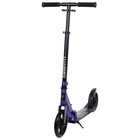 УЦЕНКА Самокат городской, складной GRAFFITI, колеса PU 200, 86A, подножка, ABEC 9, фиолетовый 10568501