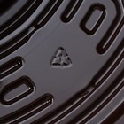 Менажница одноразовая, пластик, d=26 см, h=4.2 см, 5 секций, дно, круглая, коричневая - Фото 7