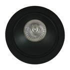 Светильник встраиваемый Mantra Brandon, GU10, 1х12Вт, 95 мм, цвет матовый чёрный - фото 4353918