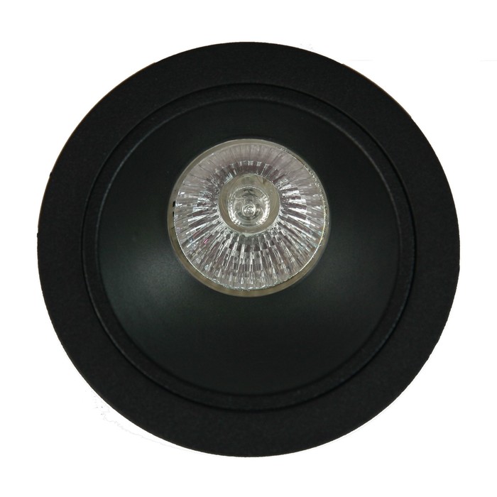 Светильник встраиваемый Mantra Brandon, GU10, 1х12Вт, 95 мм, цвет матовый чёрный