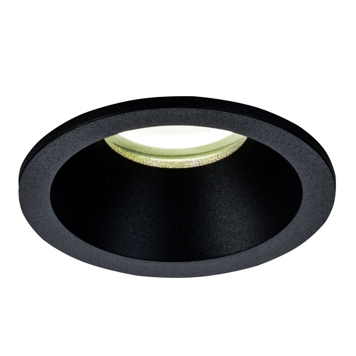 Светильник встраиваемый Mantra Comfort ip65, GU10, 1х12Вт, 45 мм, цвет чёрный