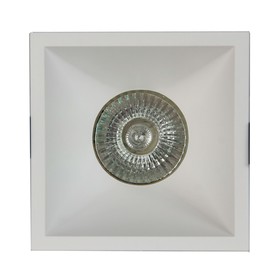 Светильник встраиваемый Mantra Lambordjini, GU10, 1х12Вт, 93х93х53 мм, цвет белый
