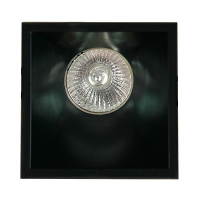 Светильник встраиваемый Mantra Lambordjini, GU10, 1х12Вт, 93х93х69 мм, цвет чёрный