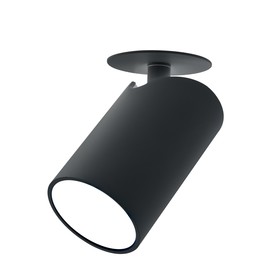 Светильник встраиваемый Mantra Sal, GU10, 1х10Вт, 104 мм, цвет чёрный