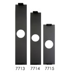 Крепёж настенный Mantra Boutique, 150х47х20 мм, цвет чёрный - фото 302120108