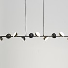 Люстра подвесная Mantra Adn, LED, 1650Лм, 3000К, 1000х70х300 мм, цвет чёрный - Фото 3
