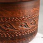 Кастрюля, декор, красная глина, 1.6 л, микс - Фото 4