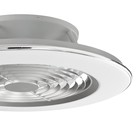 Люстра-вентилятор Mantra Alisio, LED, 4200Лм, 2700-5000К, 160 мм, цвет серебристый - Фото 3