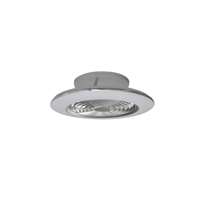 Люстра-вентилятор Mantra Alisio, LED, 4900Лм, 2700-5000К, 165 мм, цвет серебрянный - Фото 1
