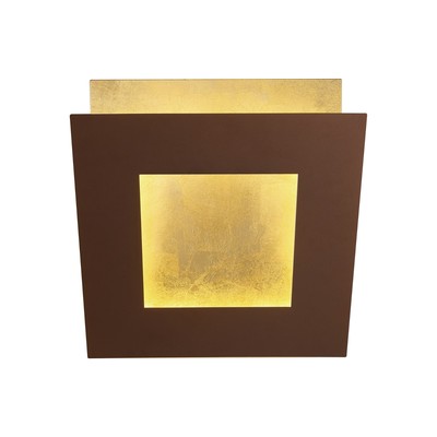 Светильник настенный Mantra Dalia, LED, 1680Лм, 3000К, 220х63х220 мм, цвет коричневый
