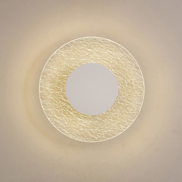 Светильник настенный Mantra Jewel, LED, 750Лм, 3000К, 42 мм, цвет белый