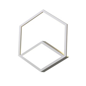 Светильник настенный Mantra Kubick, LED, 1630Лм, 3000К, 304х40х351 мм, цвет белый