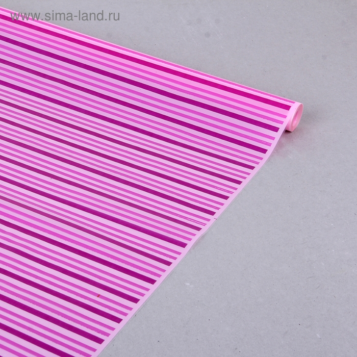 Пленка для цветов "Верона", розовый, 700 мм х 8.5 м, 35 мкм - Фото 1