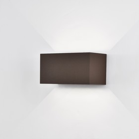 Светильник уличный Mantra Davos, LED, 2200Лм, 3000К, 200х100х100 мм, цвет коричневый