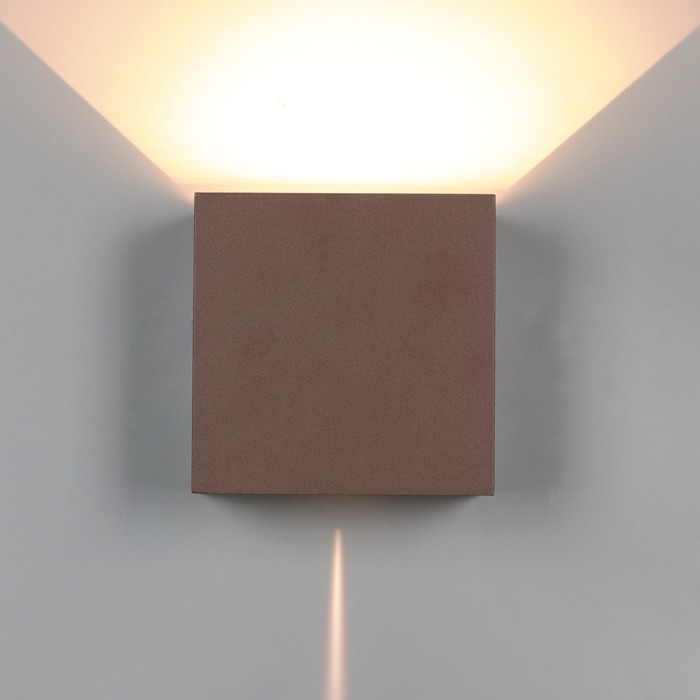 Светильник уличный Mantra Davos, LED, 1830Лм, 3000К, 150х100х150 мм, цвет коричневый - фото 1927172539