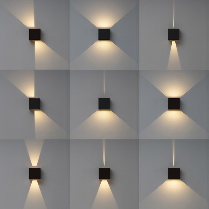 Светильник уличный Mantra Davos, LED, 1830Лм, 3000К, 150х100х150 мм, цвет коричневый - фото 1927172541