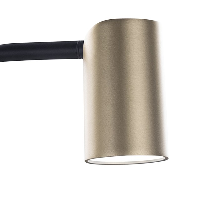 Настольная лампа Mantra Sal, GU10, 1х10Вт, 365 мм, цвет чёрный - фото 1909661933